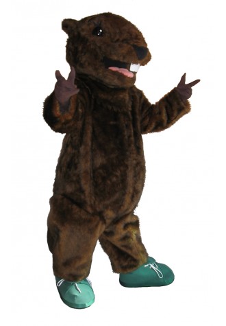 Miss Edgars and Miss Cramps School Buckie Beaver Mascot Costume