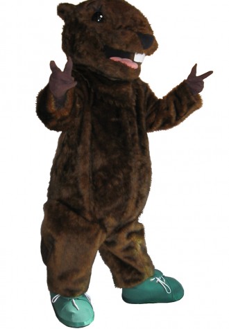 Miss Edgars and Miss Cramps School Buckie Beaver Mascot Costume