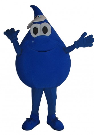 Mobile Area Water Willie Water Mascot Costume