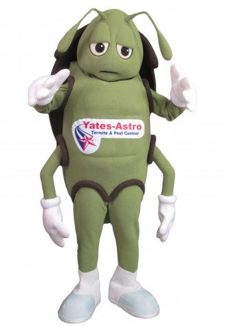 Monroe Marketing Vagrant Cockroach Mascot Costume