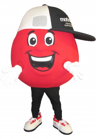 Motionball for Special Olympics Motionballer Mascot Costume
