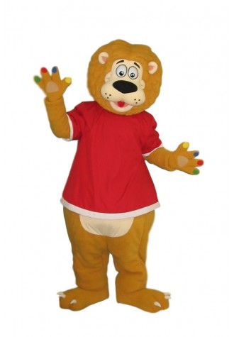 Music with Brian Alan the Lion Mascot Costume