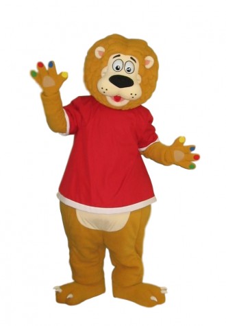 Music with Brian Alan the Lion Mascot Costume