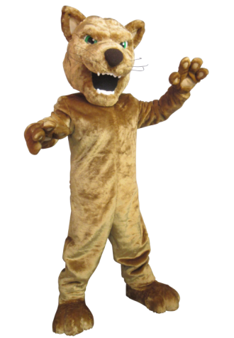 Nease High School Golden Panther Mascot Costume