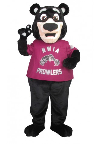 New World Island Academy Prowler Bear Mascot Costume