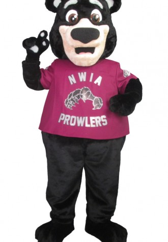 New World Island Academy Prowler Bear Mascot Costume