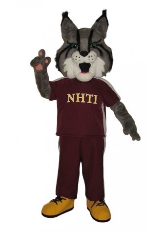 NHTI Leroy the Lynx Mascot Costume