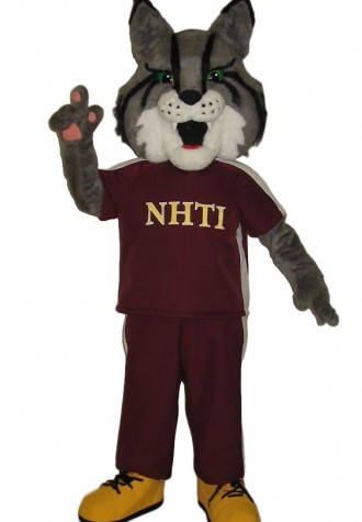 NHTI Leroy the Lynx Mascot Costume