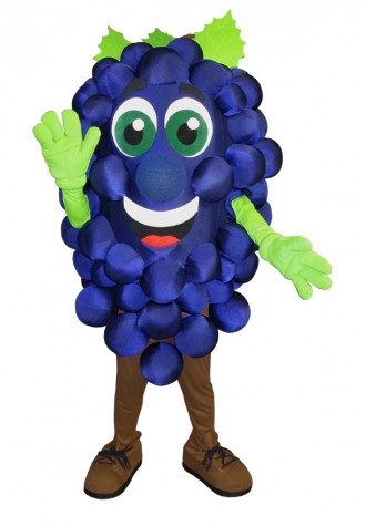 Niagara Grape and Wine Festival Mr. Grape Mascot Costume