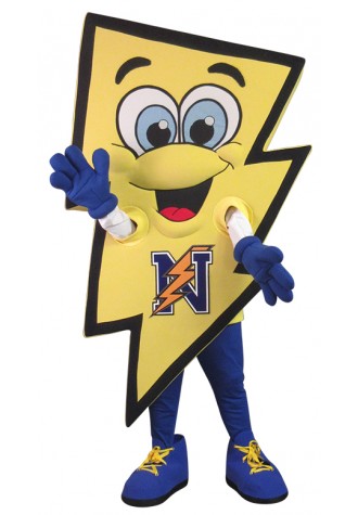 Niagara Power Bolt Mascot Costume