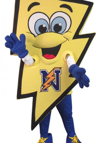 Niagara Power Bolt Mascot Costume