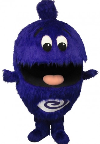 Nom Nom's Yogurt Bar and Cafe The Nomsster Mascot Costume