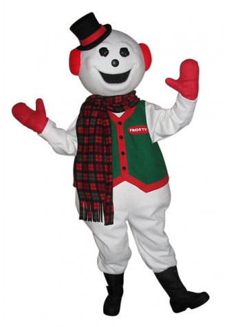North Pole Frosty Mascot Costume