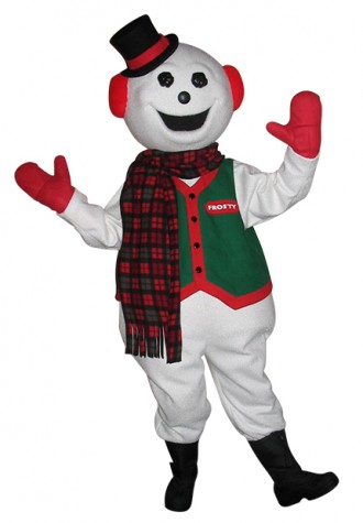 North Pole Frosty Mascot Costume