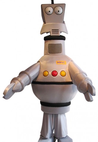 Numerica Hanc Robot Mascot Costume