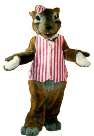 Nuts about Chocolate Choco Chip Mascot Costume