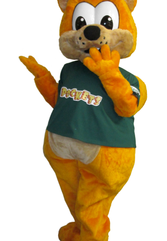 Oakbank Credit Union Pockets Mascot Costume