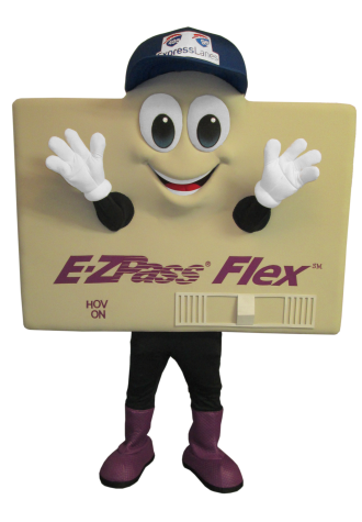 O'Keefe and Company EZ Pass Flex Mascot Costume