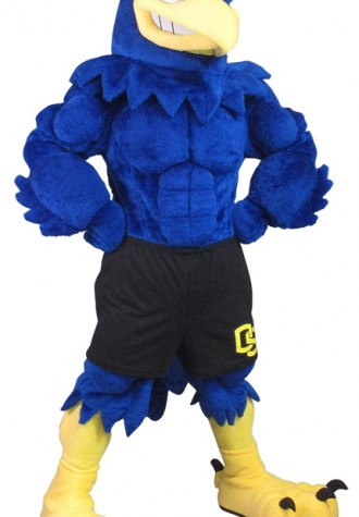 Olathe South High School Frederick the Falcon Mascot Costume