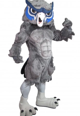 Olathe West High School Owen the Owl Mascot Costume
