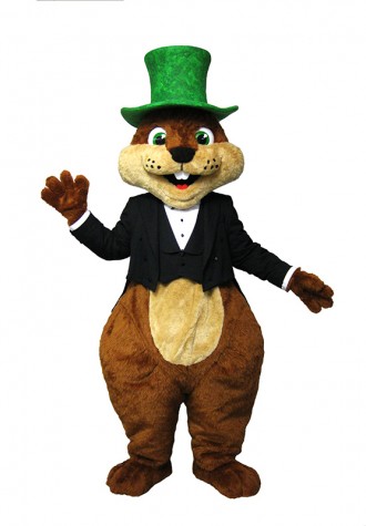 Olivier Monnard Koni in Tux Mascot Costume