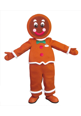 Omni Grove Park Inn  Spa Gingerbread Man Mascot Costume