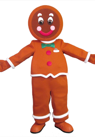 Omni Grove Park Inn  Spa Gingerbread Man Mascot Costume
