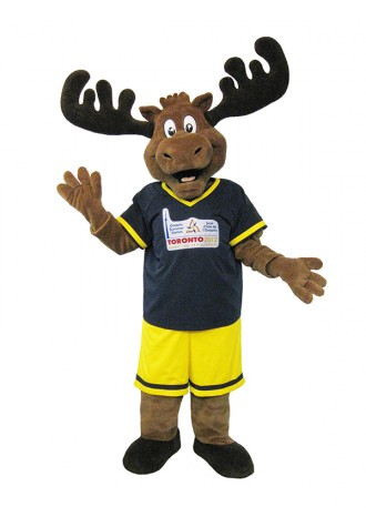 Ontario Summer Games Bruce the Moose Mascot Costume