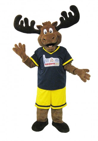 Ontario Summer Games Bruce the Moose Mascot Costume