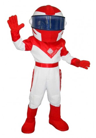 Orange Graphics BIC Speedy Mascot Costume