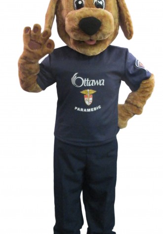 Ottawa Paramedic Services Dog Mascot Costume