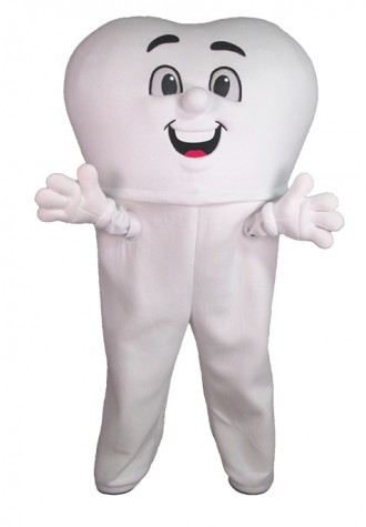 Palladium Insurance Dentavenger Mascot Costume