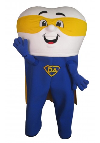 Palladium Insurance Dentavenger Mascot Costume