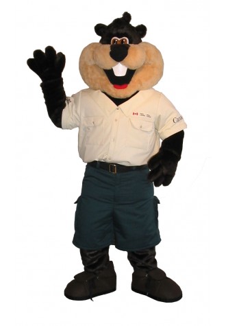 Parks Canada Boomer Mascot Costume