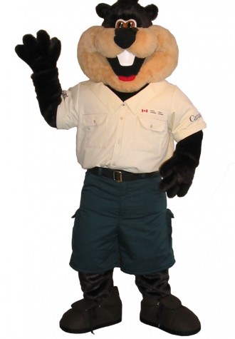 Parks Canada Boomer Mascot Costume