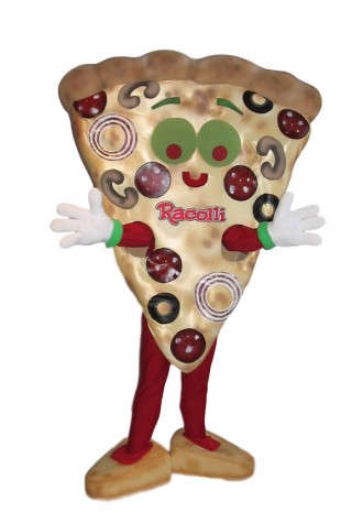 Parmalat Racolli Pizza Mascot Costume