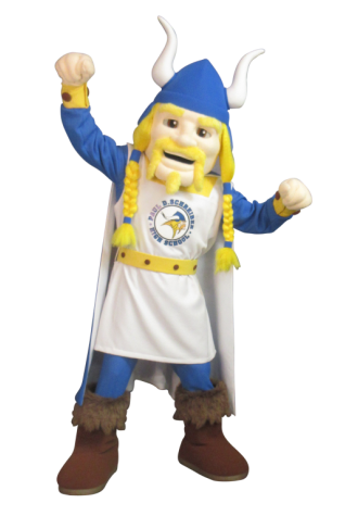 Paul D Schreiber Viking Mascot Costume