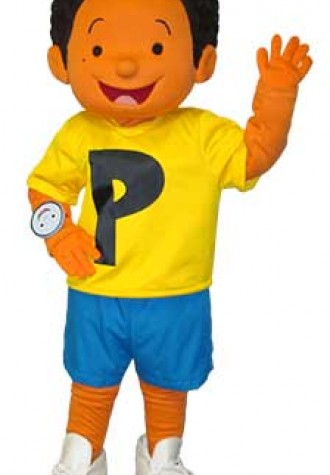 Peacebe and the Heartwatch Peacebe Mascot Costume