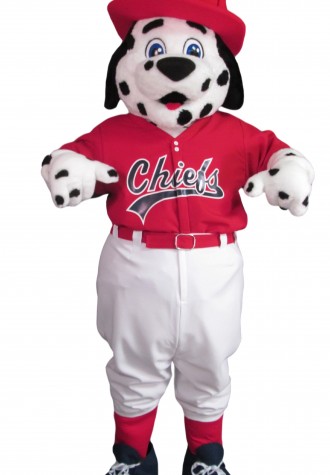 Peoria Chiefs Homer Mascot Costume