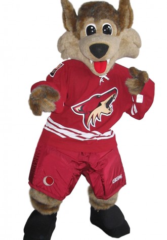 Phoenix Coyote Howler Mascot Costume