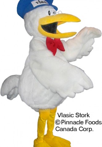 Pinnacle Foods Corp. Vlasic Stork Mascot Costume
