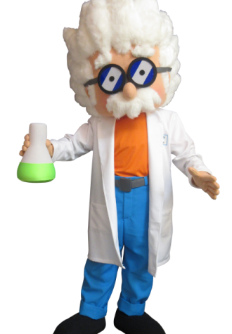 Pittsburgh Conference on Analytical Chemistry and Applied Spectroscopy Dr. Pete Conn Mascot Costume