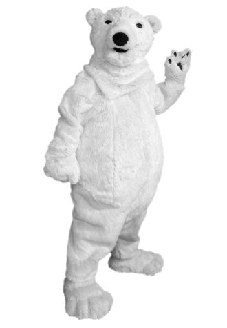 Pittsburgh Zoo Polar Bear Mascot Costume