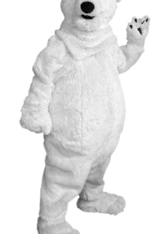 Pittsburgh Zoo Polar Bear Mascot Costume