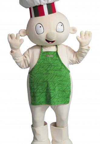 Pizza Nova Leonardough Mascot Costume