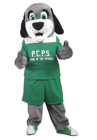 Pleasant Corner Public School Dog Mascot Costume
