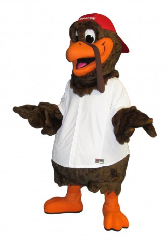 Plymouth Pilgrims Gobbles Mascot Costume