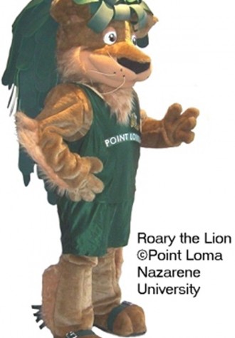 Point Loma Nazarene University Roary Mascot Costume