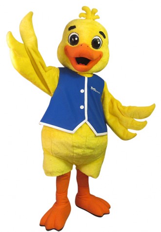 Portland Dollar Duck Mascot Costume