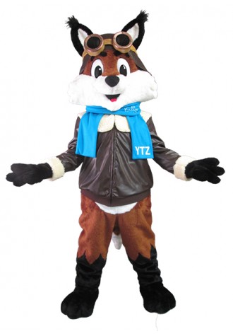 PortsToronto Billy the Fox Mascot Costume